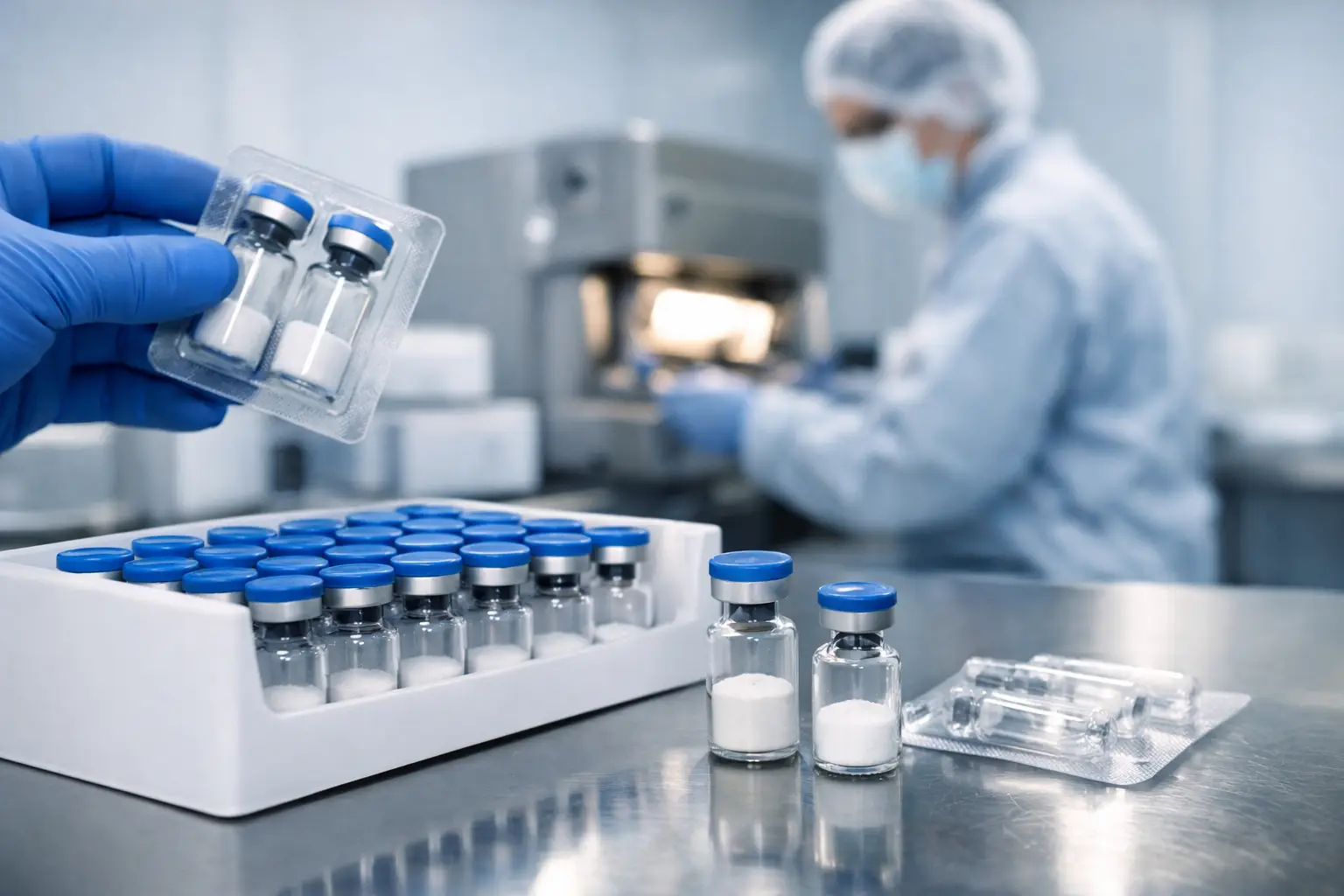 How Sterile Peptides Are Packaged