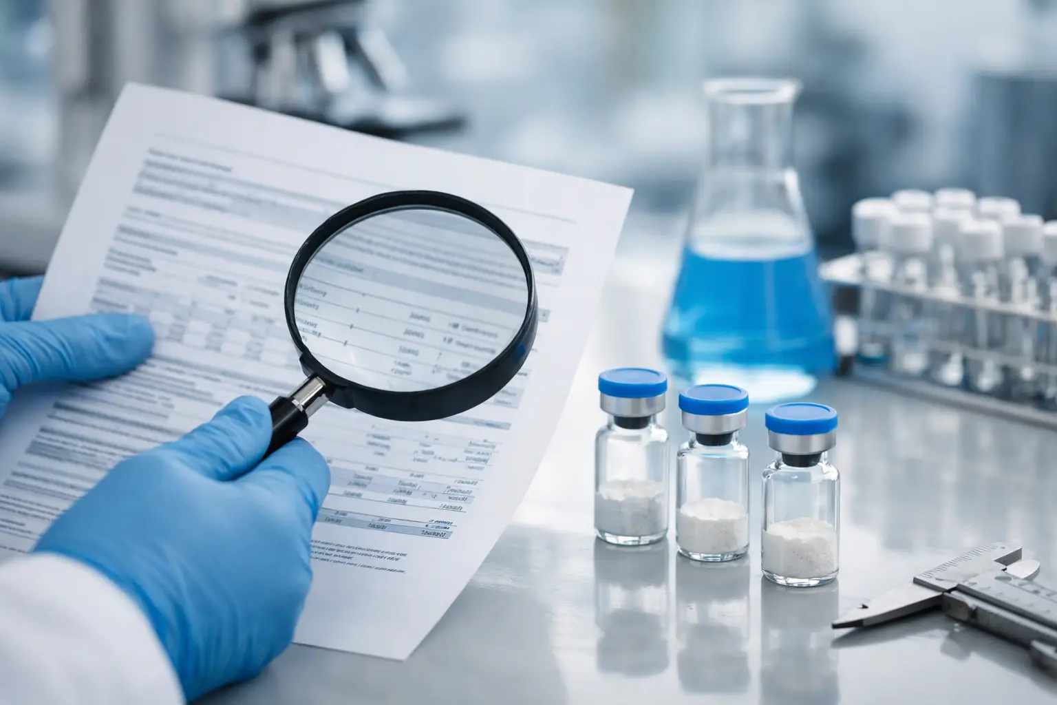 How to Verify Peptide COA Correctly